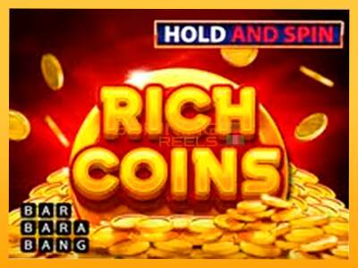 Sreća je na vašoj strani s uređajem Rich Coins Hold and Spin