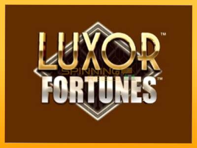 Sreća je na vašoj strani s uređajem Luxor Fortunes