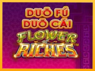 Sreća je na vašoj strani s uređajem Duo Fu Duo Cai Flower Riches