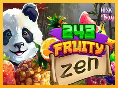 Sreća je na vašoj strani s uređajem 243 Fruity Zen