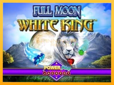 Sreća je na vašoj strani s uređajem Full Moon: White King PowerPlay Jackpot