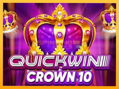 Sreća je na vašoj strani s uređajem Quick Win Crown 10