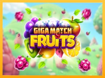 Sreća je na vašoj strani s uređajem Giga Match Fruits