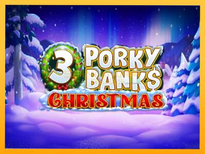 Sreća je na vašoj strani s uređajem 3 Porky Banks Christmas