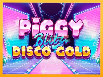 Sreća je na vašoj strani s uređajem Piggy Blitz Disco Gold