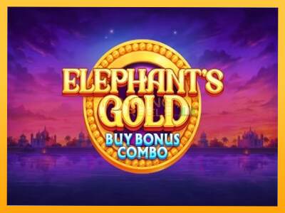 Sreća je na vašoj strani s uređajem Elephants Gold Buy Bonus Combo