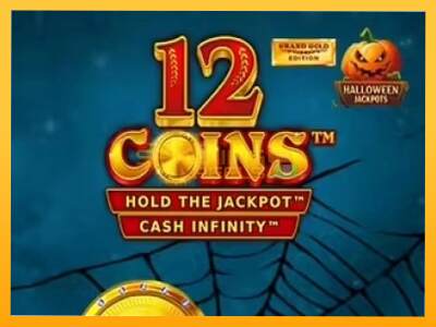 Sreća je na vašoj strani s uređajem 12 Coins Grand Gold Edition Halloween Jackpots