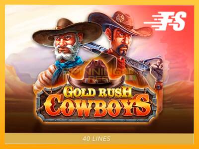 Sreća je na vašoj strani s uređajem Gold Rush Cowboys