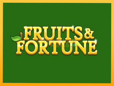 Sreća je na vašoj strani s uređajem Fruits & Fortune