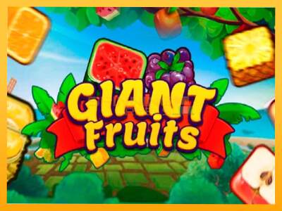 Sreća je na vašoj strani s uređajem Giant Fruits