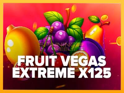 Sreća je na vašoj strani s uređajem Fruit Vegas Extreme x125