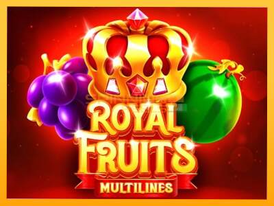 Sreća je na vašoj strani s uređajem Royal Fruits Multilines