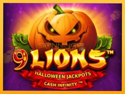 Sreća je na vašoj strani s uređajem 9 Lions Halloween Jackpots