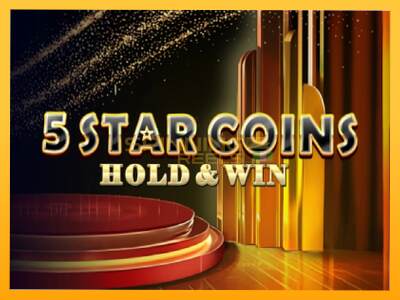 Sreća je na vašoj strani s uređajem 5 Star Coins: Hold & Win