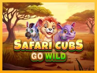 Sreća je na vašoj strani s uređajem Safari Cubs Go Wild