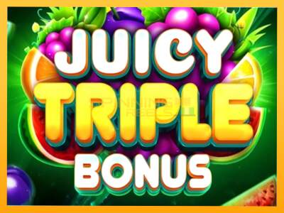 Sreća je na vašoj strani s uređajem Juicy Triple Bonus