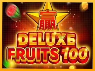 Sreća je na vašoj strani s uređajem Deluxe Fruits 100